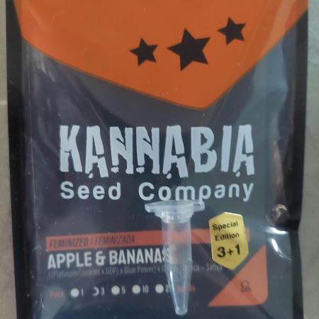Apple and bananas