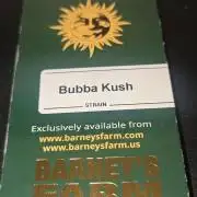 BUBBA KUSH - Barney's Farm