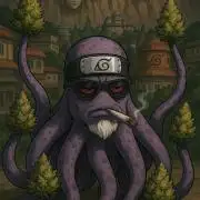 Hachibi visits Midorihagakure