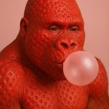 Strawberry Gorilla + Bubblegum