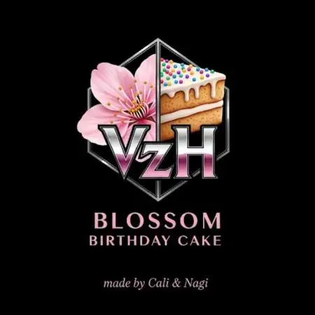 🌺 VzH / BLOSSOM BIRTHDAY CAKE 🌺