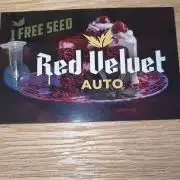 Red Velvet auto🍰 Freebie❣️
