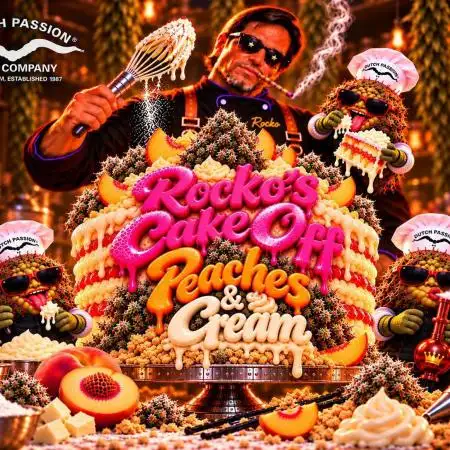 Rocko's Cake Off _ Peaches & Cream