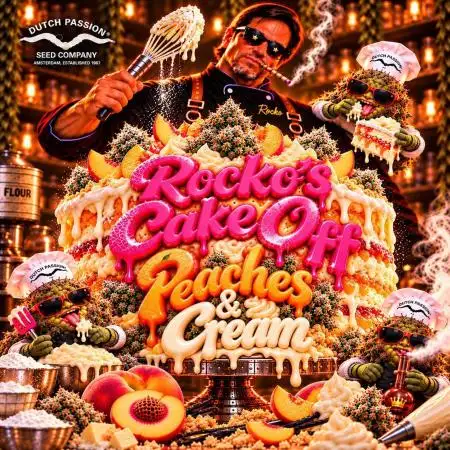Rocko's Cake Off _ Peaches & Cream