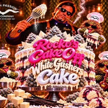 Rocko's Cake Off _ White Gushers Cake