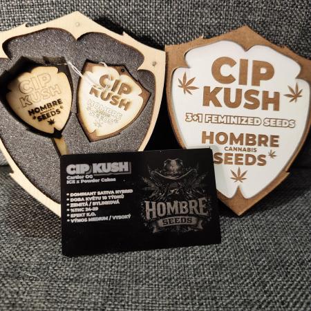 volume 1. CIP KUSH, Hombre seeds