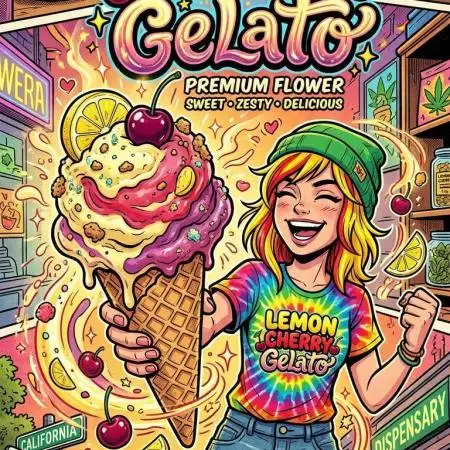 Lemon Cherry Gelato