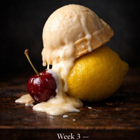 Lemon Cherry Gelato YumYum