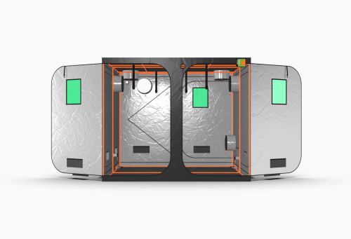 GQ240 2.4m x 2.4m x 2m Grow Tent