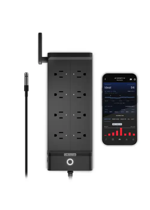 OUTLET AI+ Controller, with Temp Humidity VPD Sensor