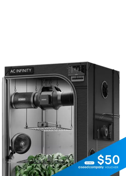 AI Grow Tent System 3x3 with Integrated Controls