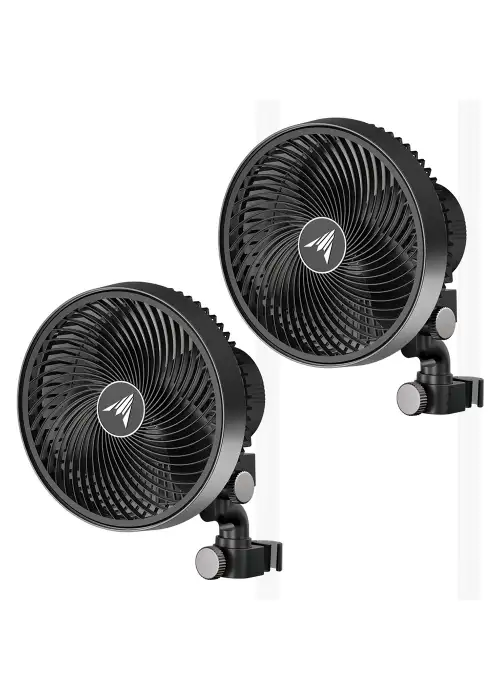 CLOUDRAY S9 2-Pack, Grow Tent Clip Fan 9 Inch