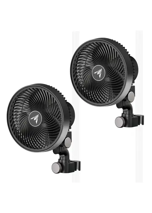 CLOUDRAY S6 2-Pack, Grow Tent Clip Fan 6 Inch